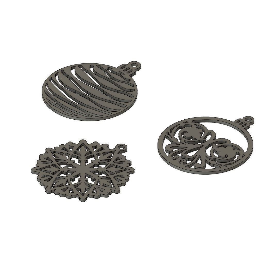 Christmas Tree Decoration 3D print model_1