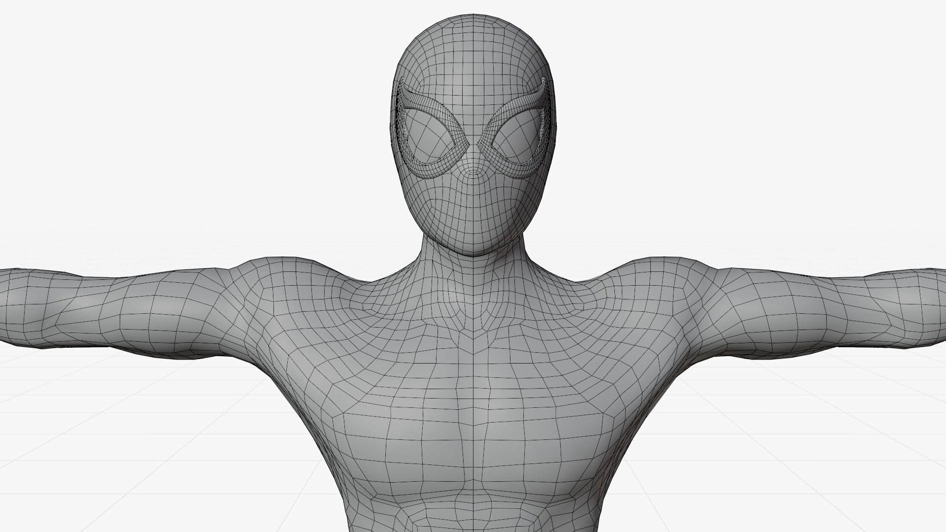 Spiderman - Tobey Maguire Rigged Low-poly 3D model_13