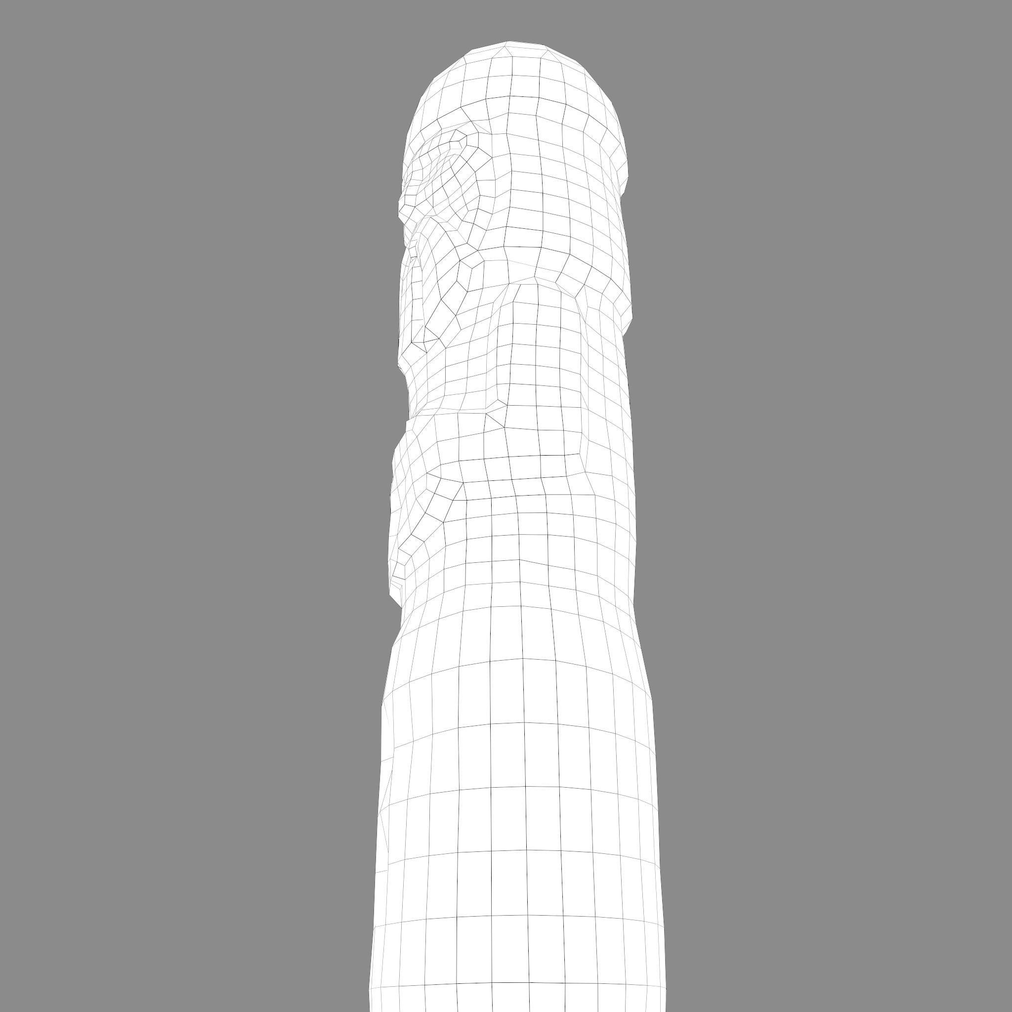 Viking Horse Figurine  Low-poly 3D model_38