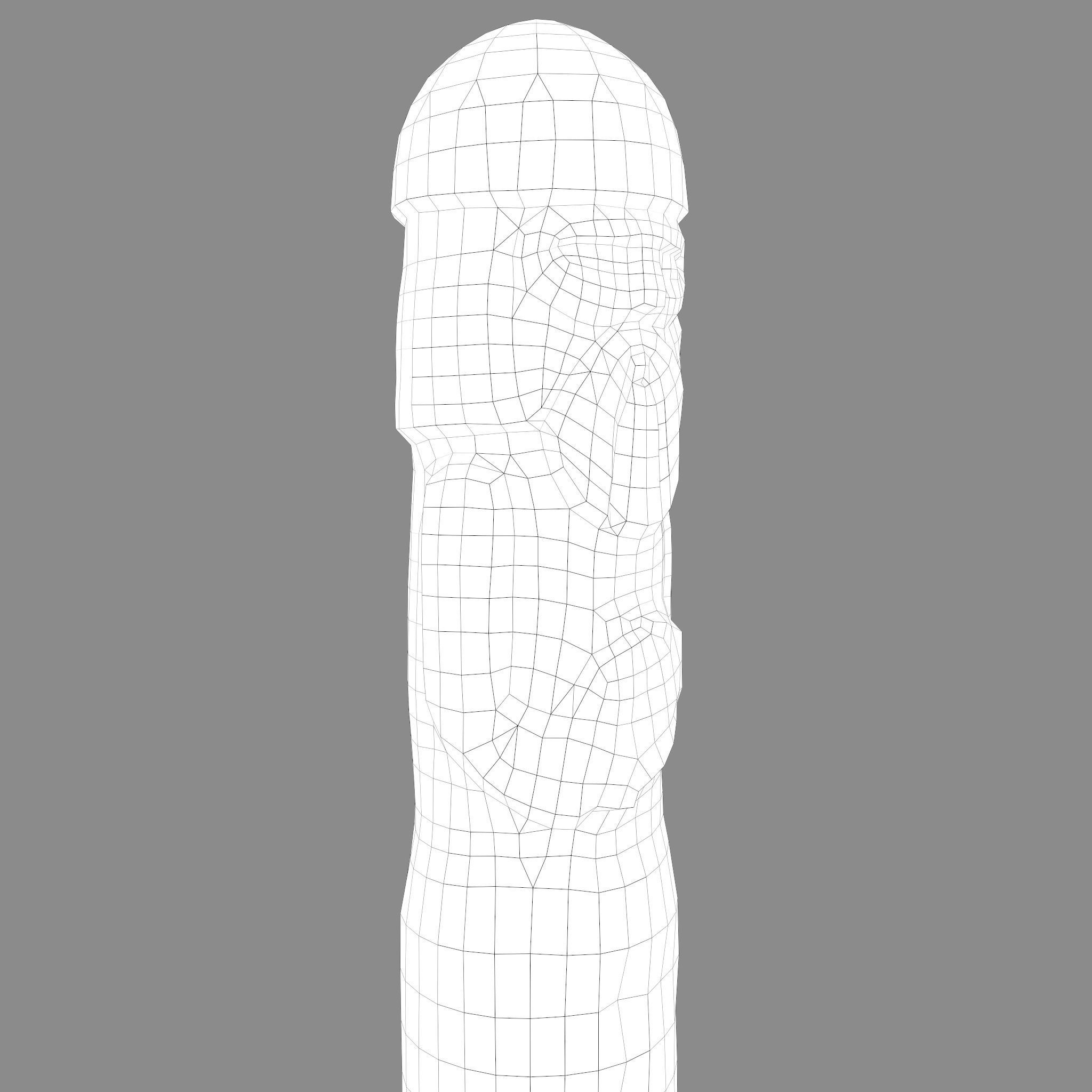 Viking Horse Figurine  Low-poly 3D model_42