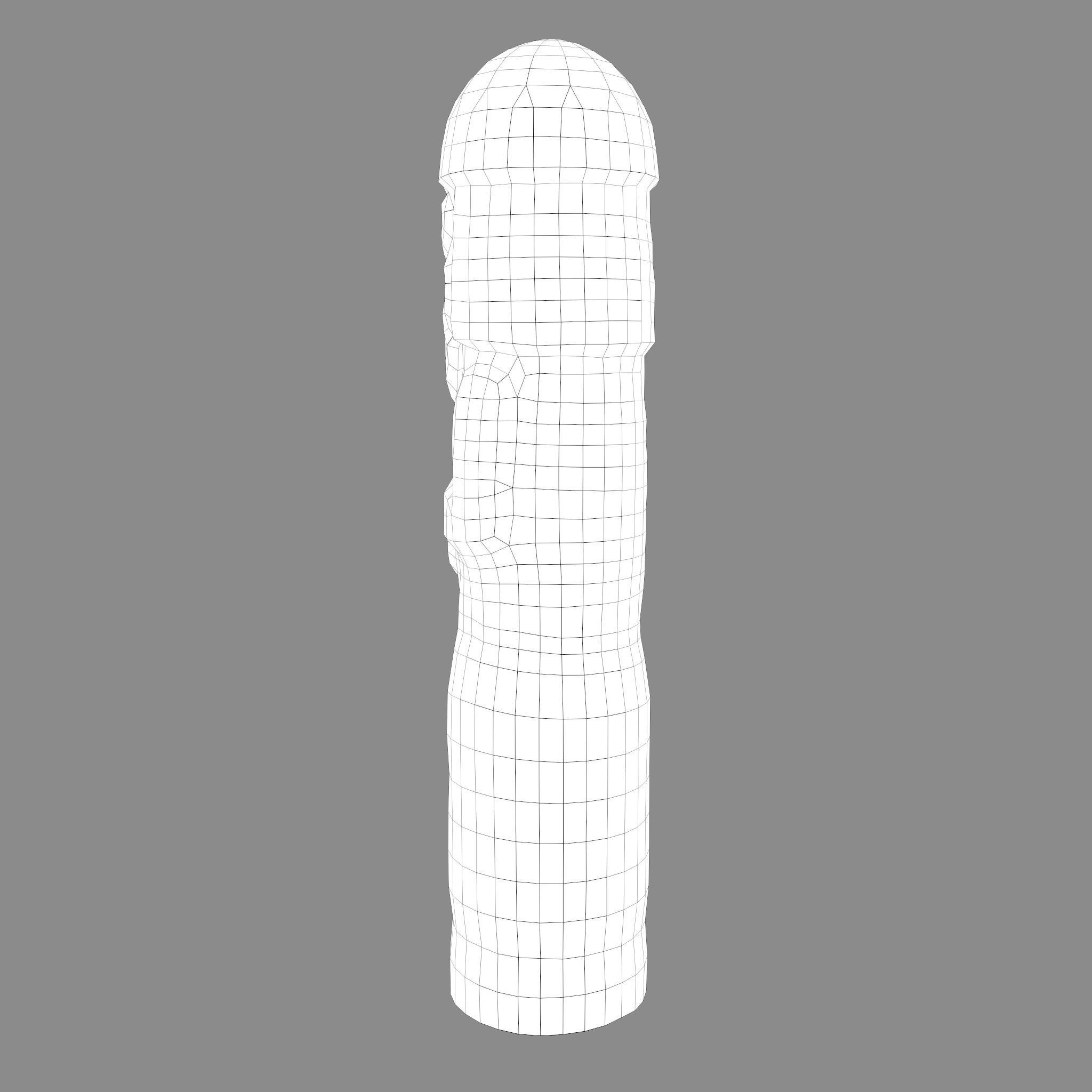 Viking Horse Figurine  Low-poly 3D model_33