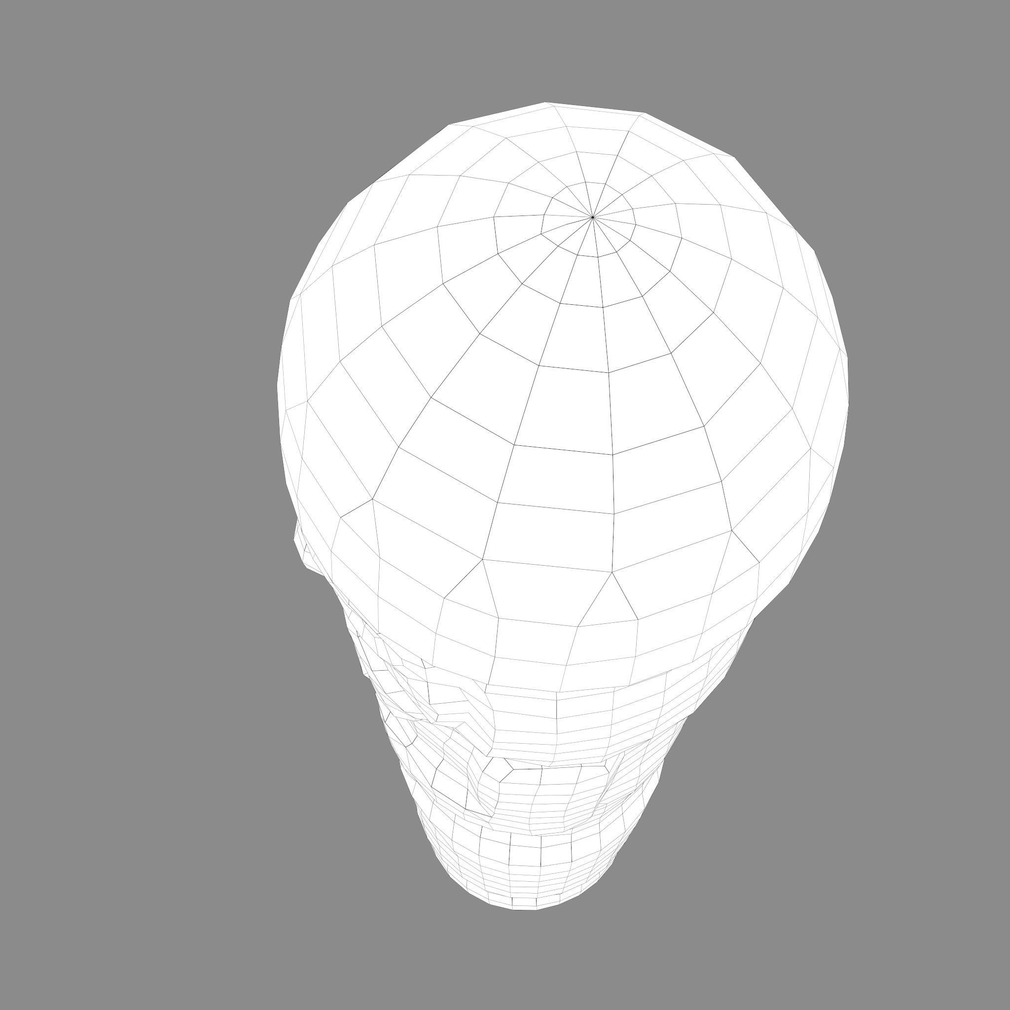 Viking Horse Figurine  Low-poly 3D model_45