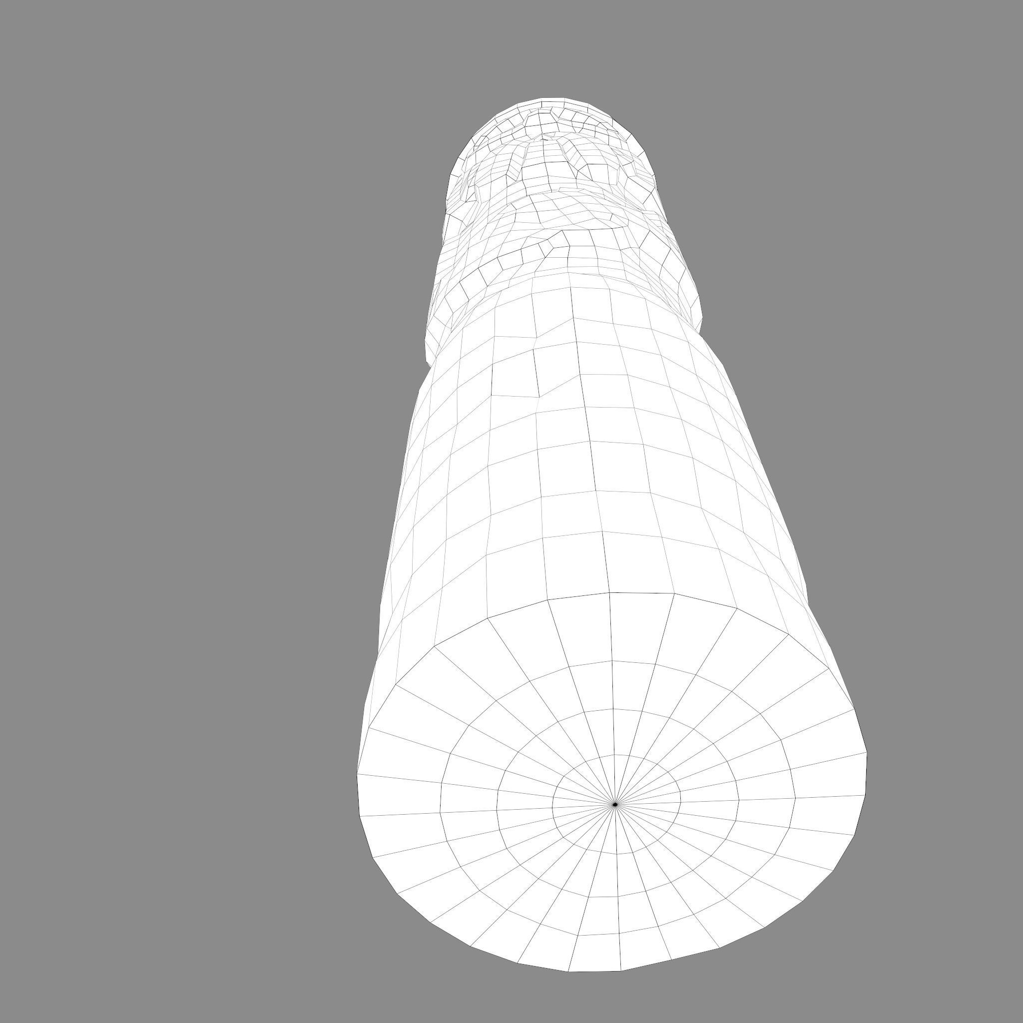 Viking Horse Figurine  Low-poly 3D model_44