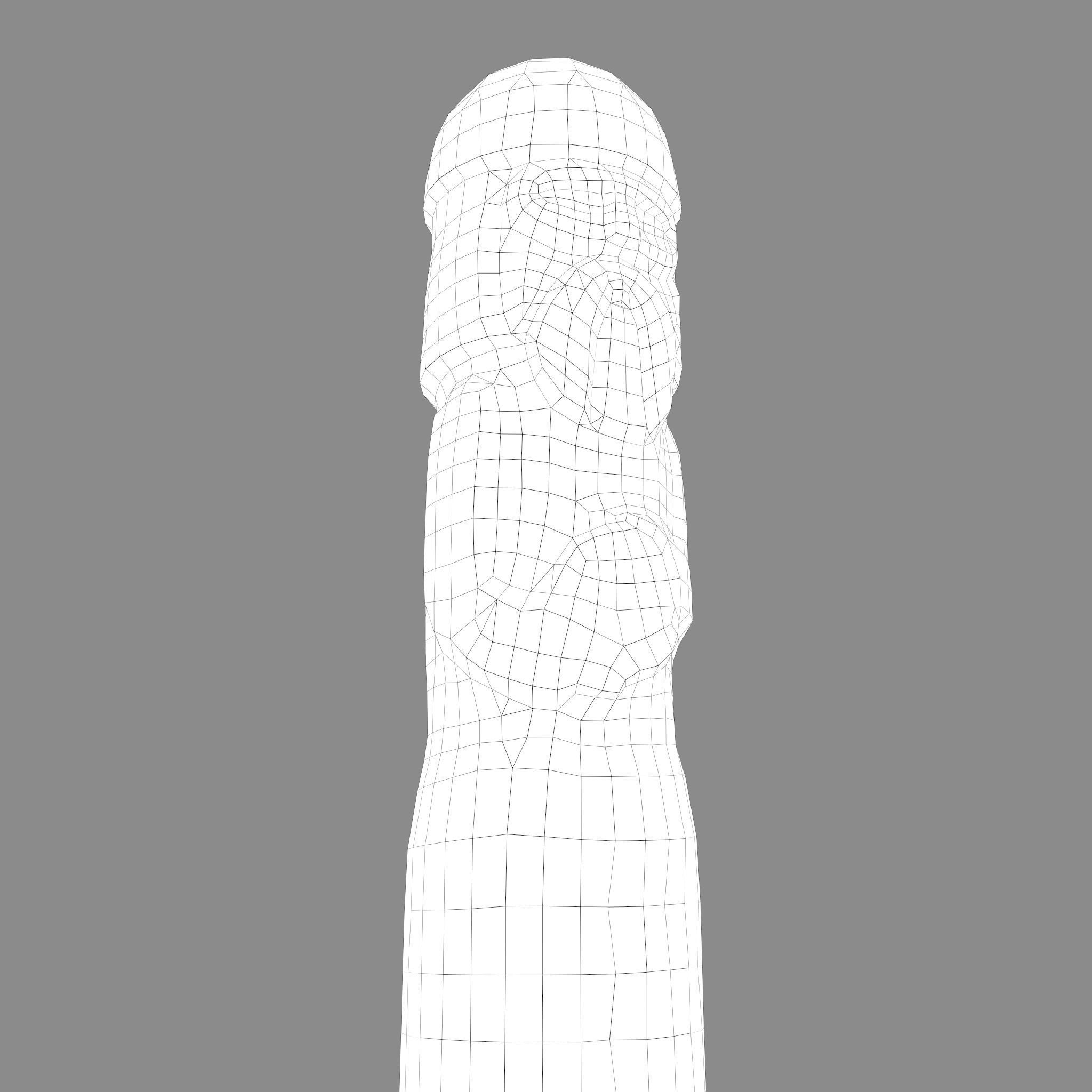 Viking Horse Figurine  Low-poly 3D model_40