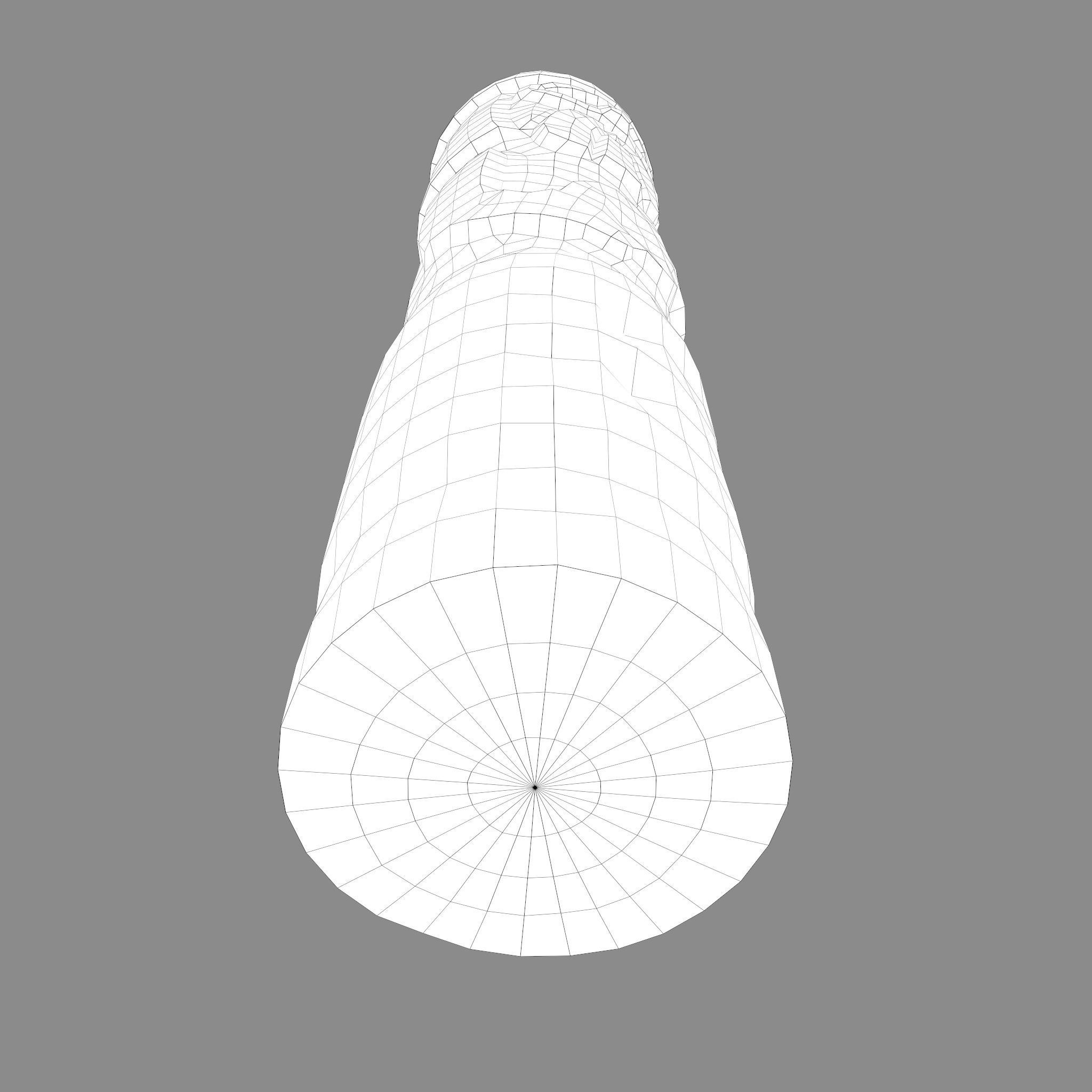 Viking Horse Figurine  Low-poly 3D model_43