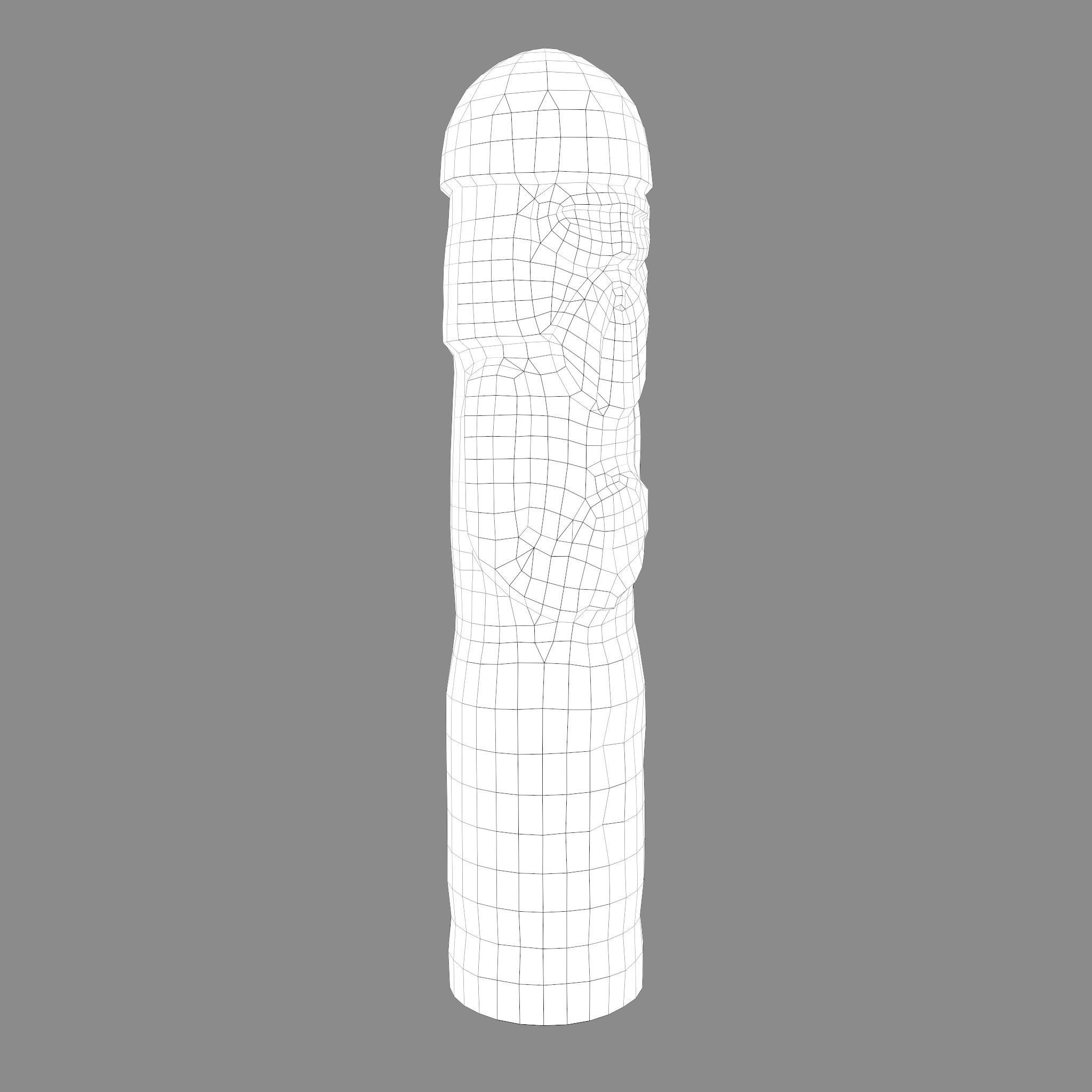 Viking Horse Figurine  Low-poly 3D model_35