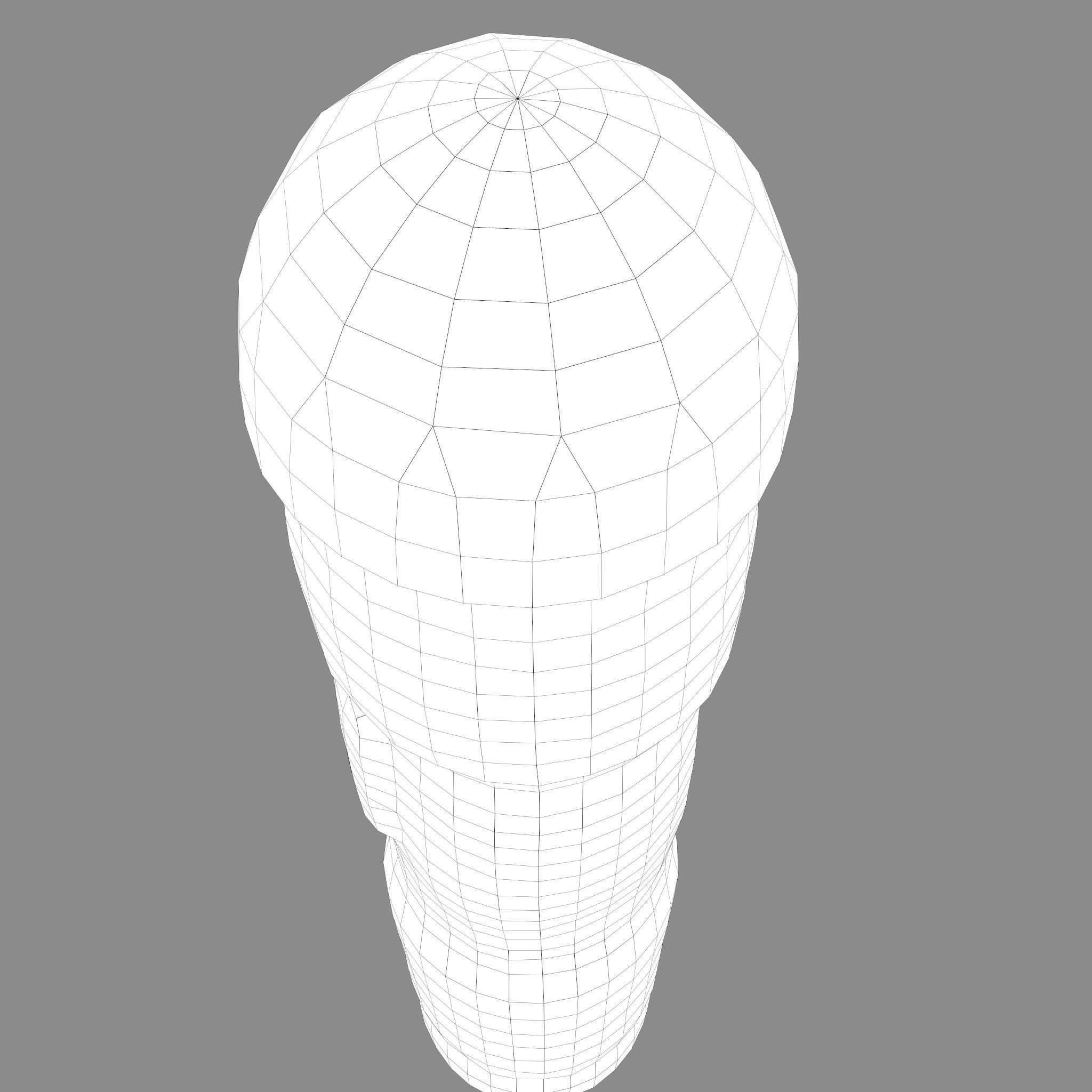 Viking Horse Figurine  Low-poly 3D model_46