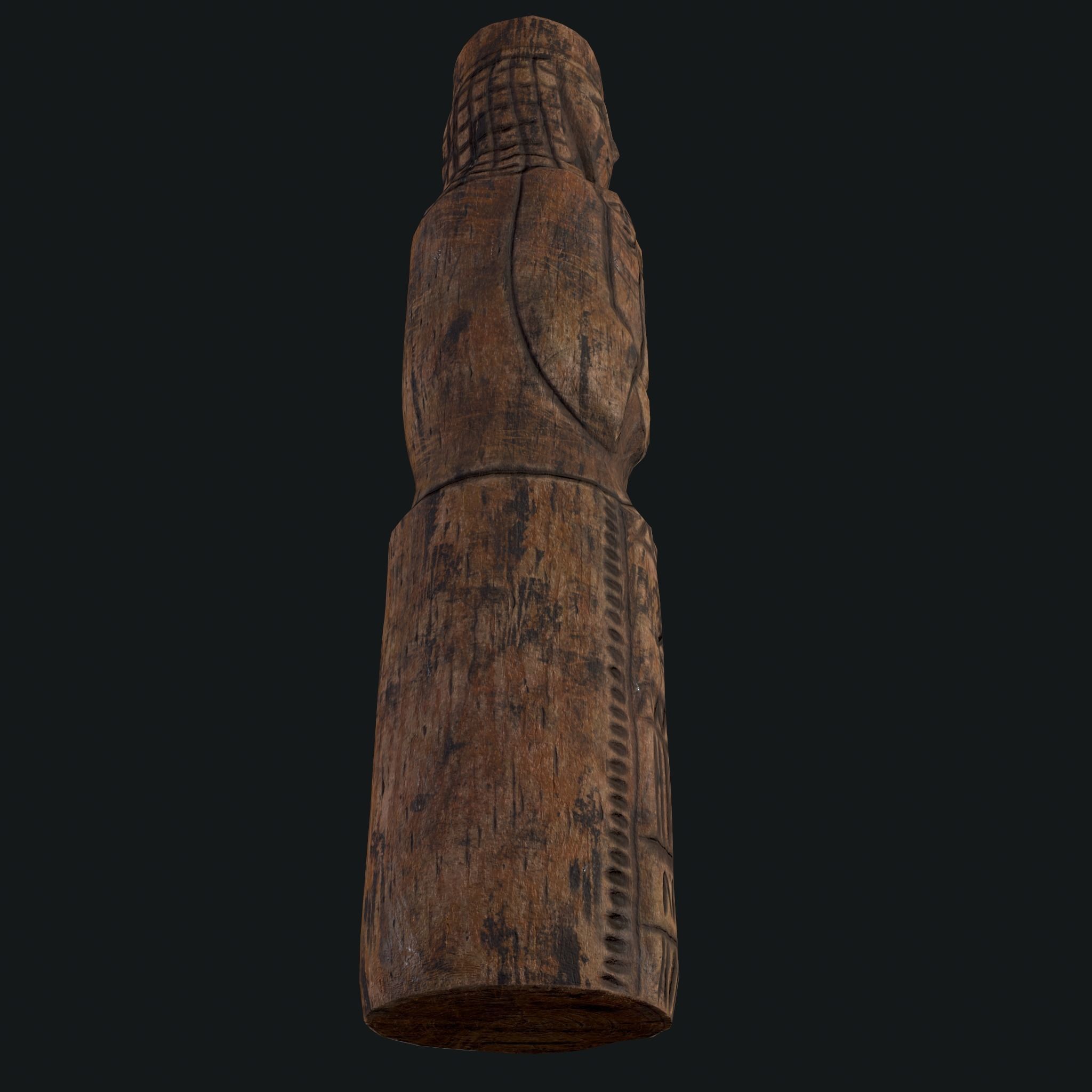 Lada Statue  Low-poly 3D model_27