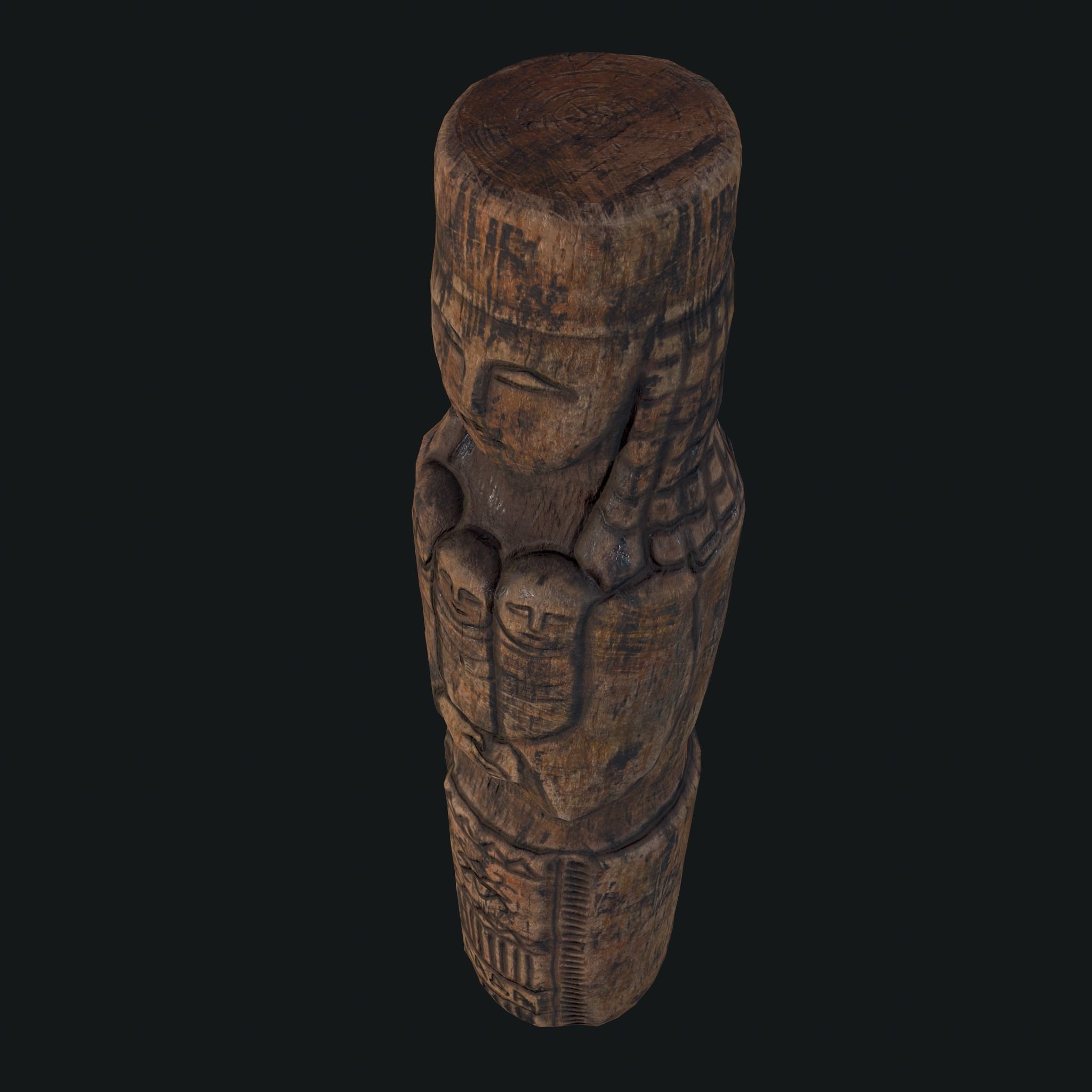 Lada Statue  Low-poly 3D model_19