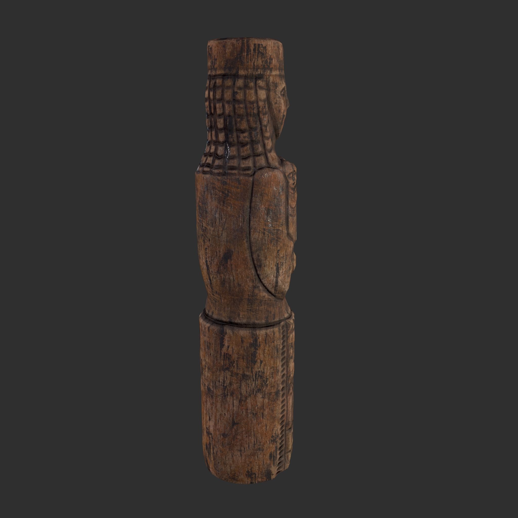 Lada Statue  Low-poly 3D model_7