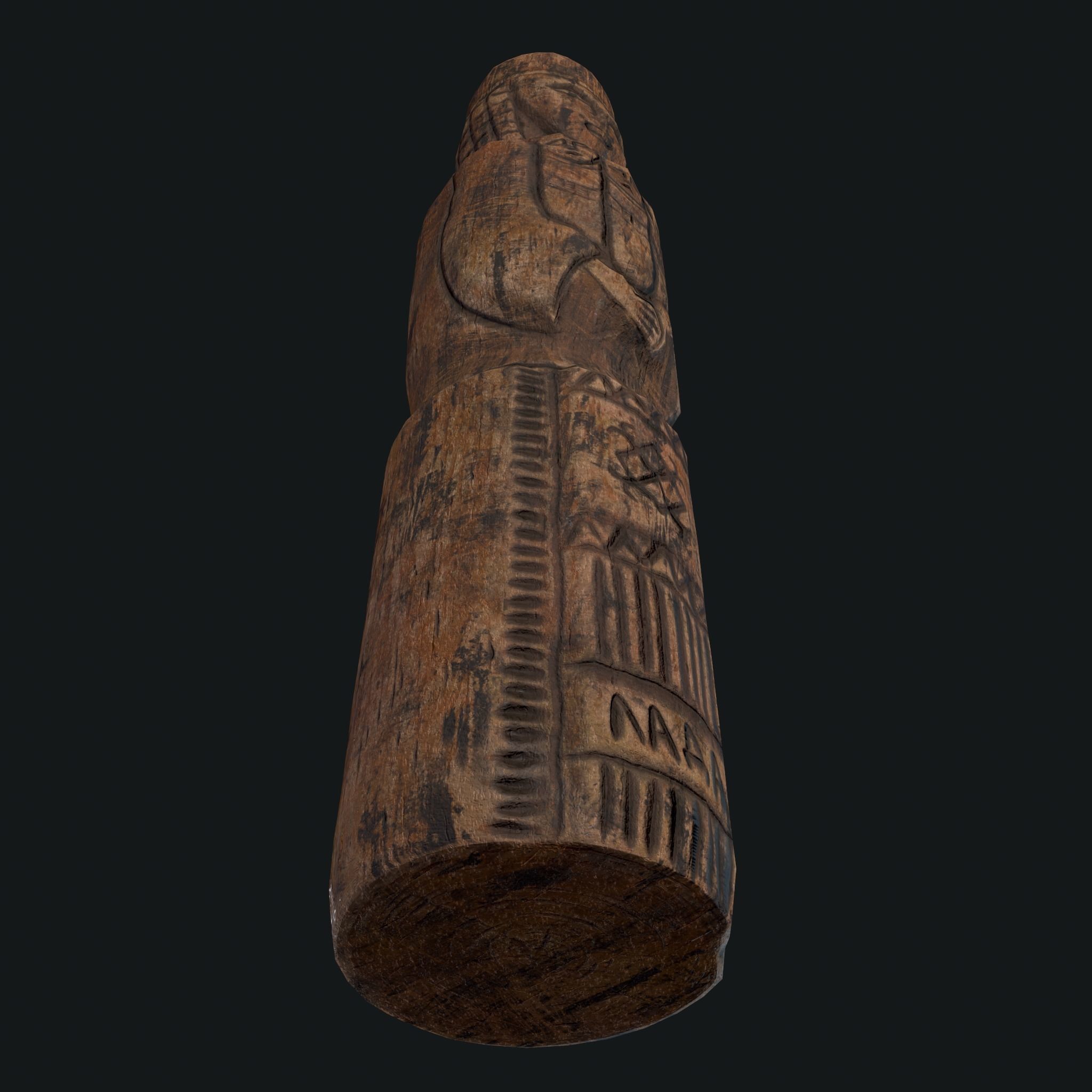 Lada Statue  Low-poly 3D model_17