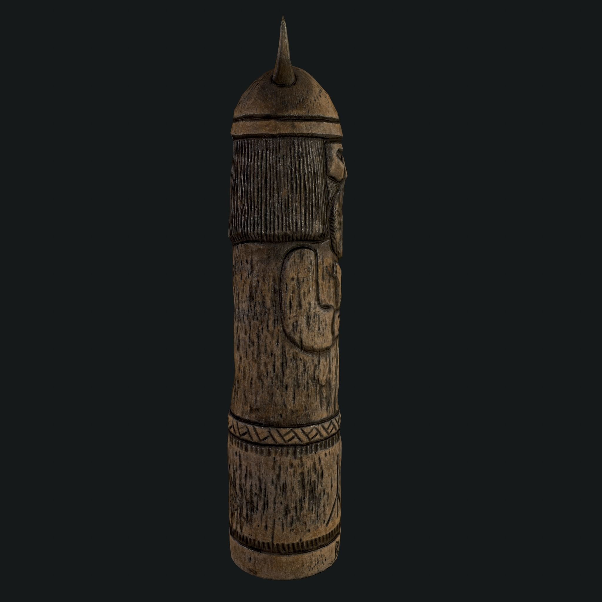 Velez Statue Low-poly 3D model_14