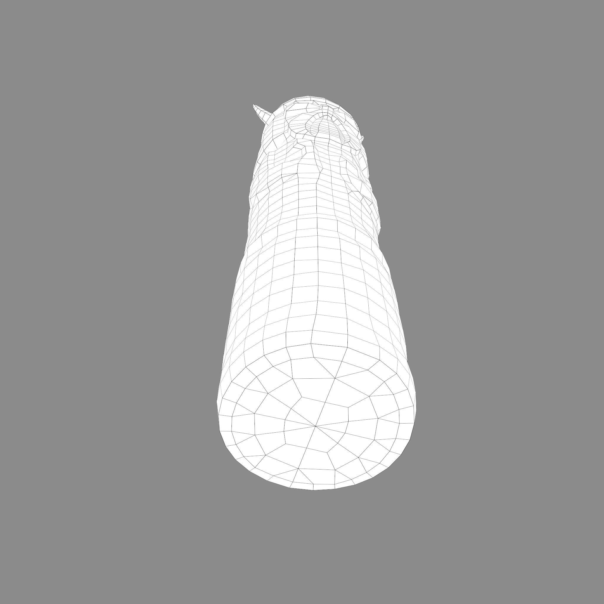 Velez Statue Low-poly 3D model_39