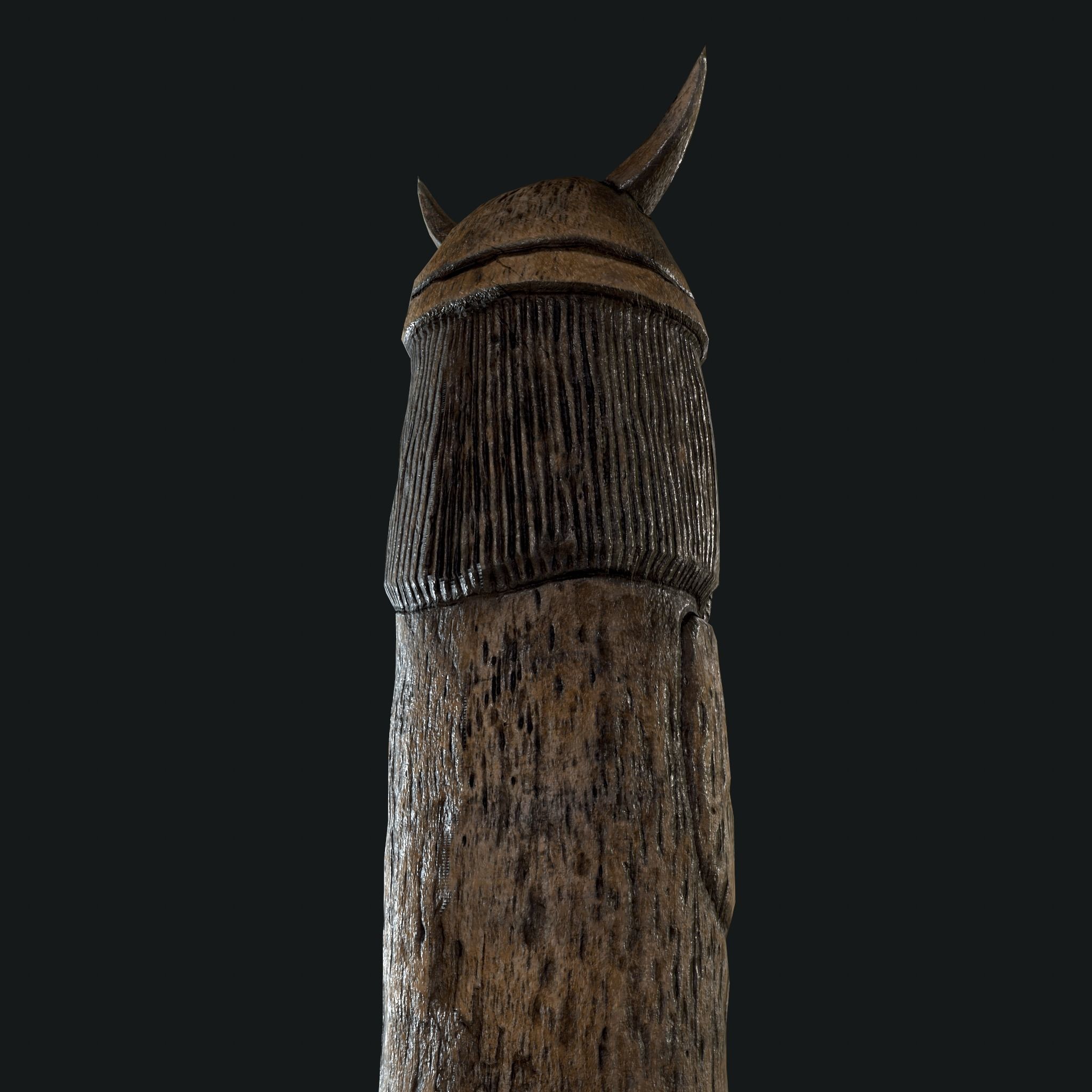 Velez Statue Low-poly 3D model_19