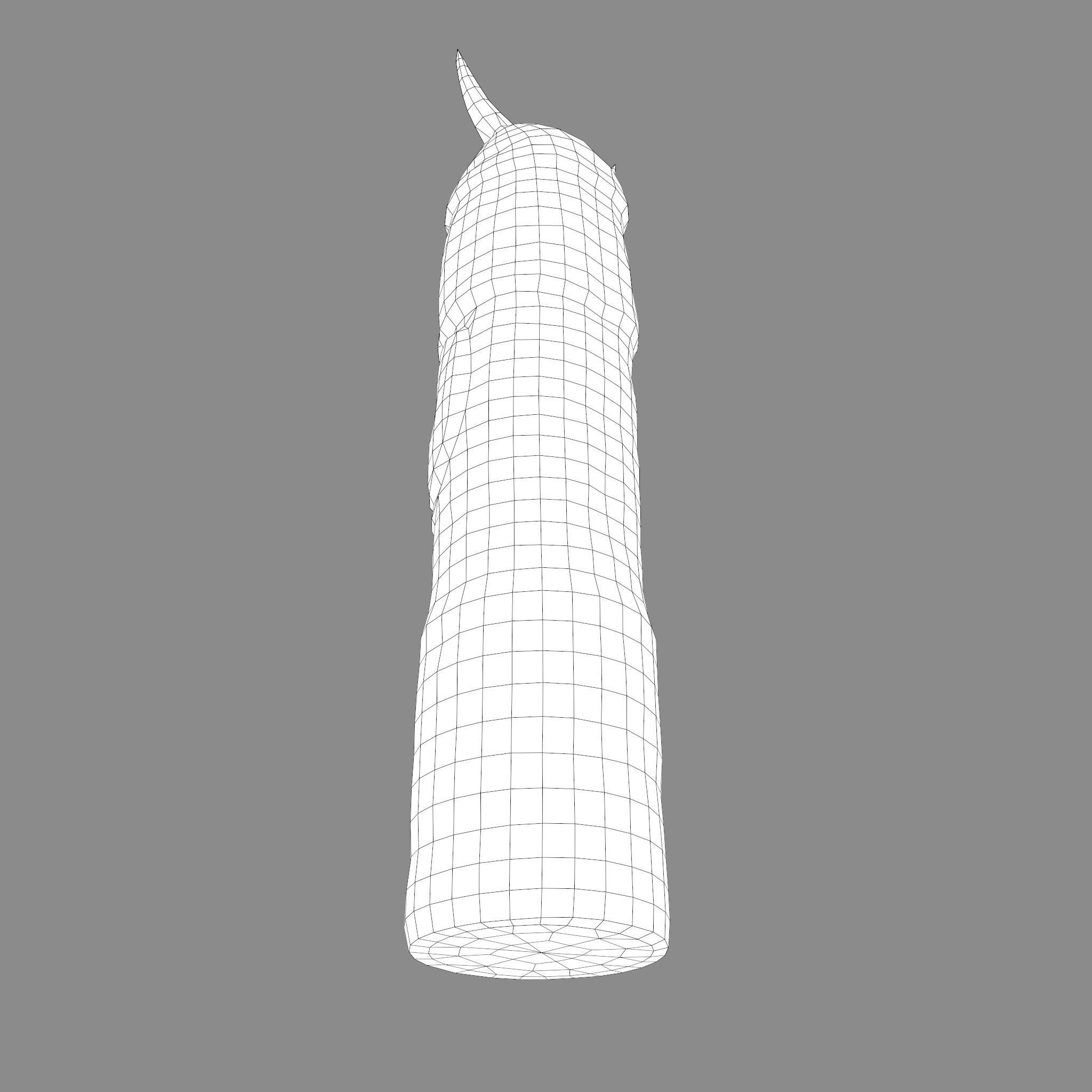 Velez Statue Low-poly 3D model_47