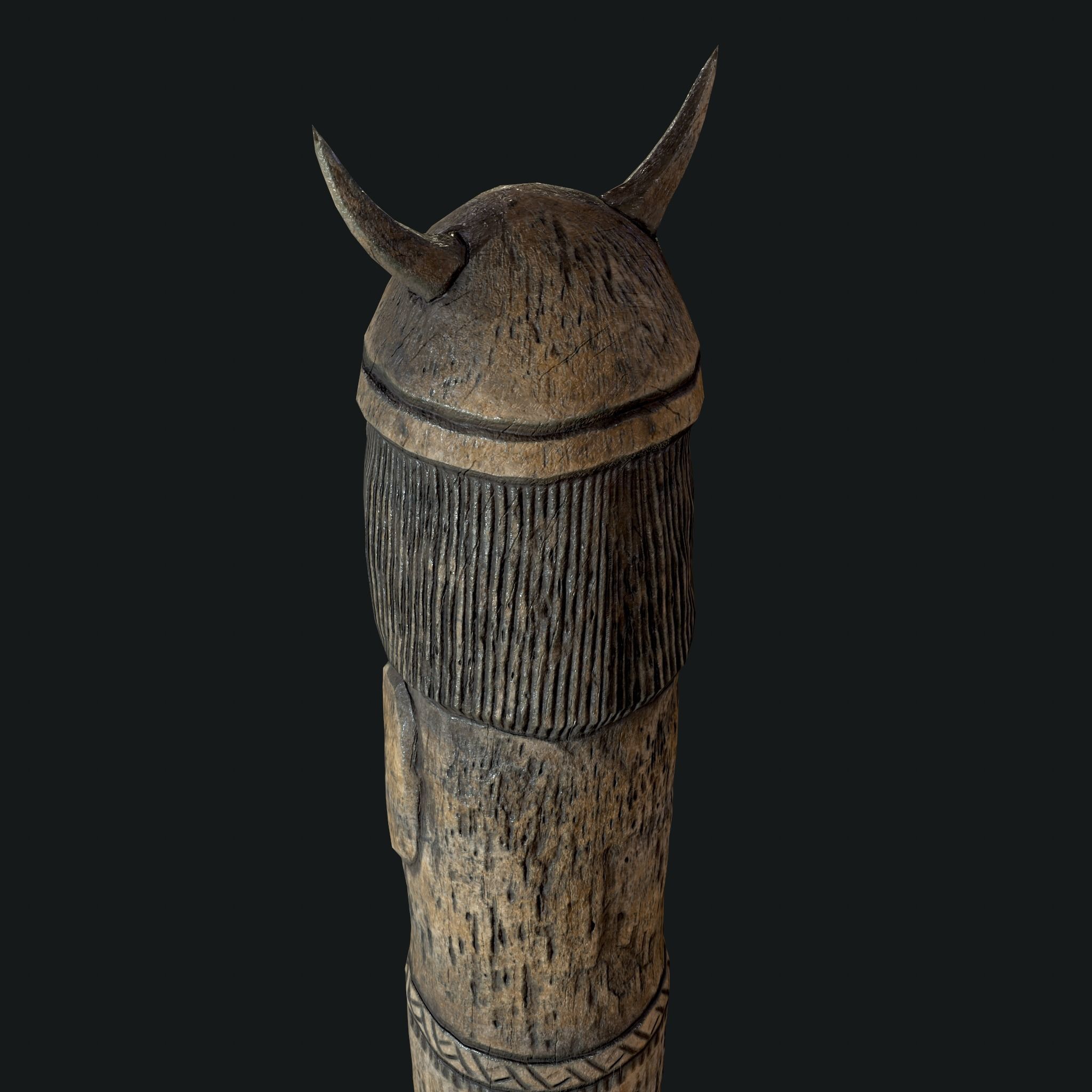 Velez Statue Low-poly 3D model_20