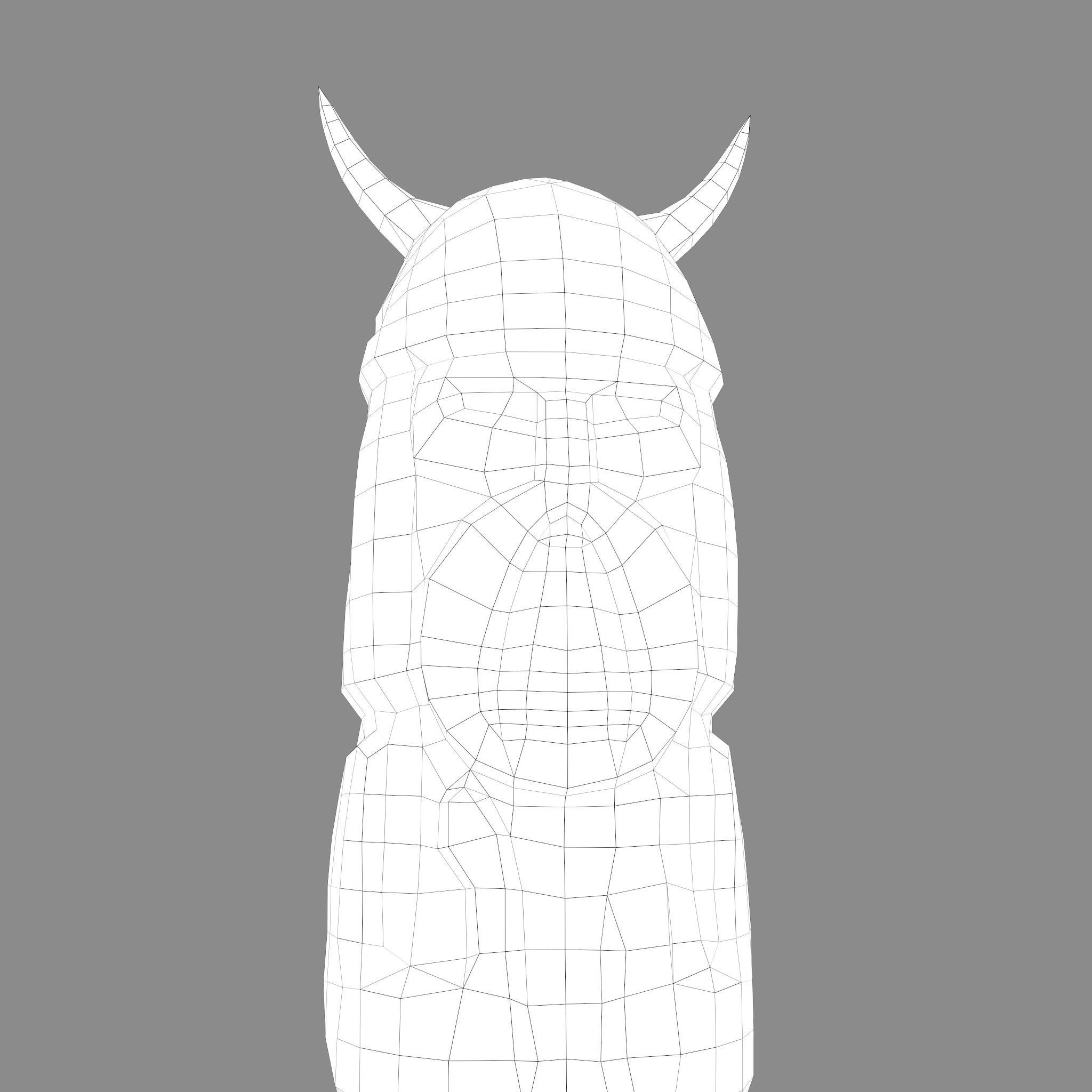 Velez Statue Low-poly 3D model_38