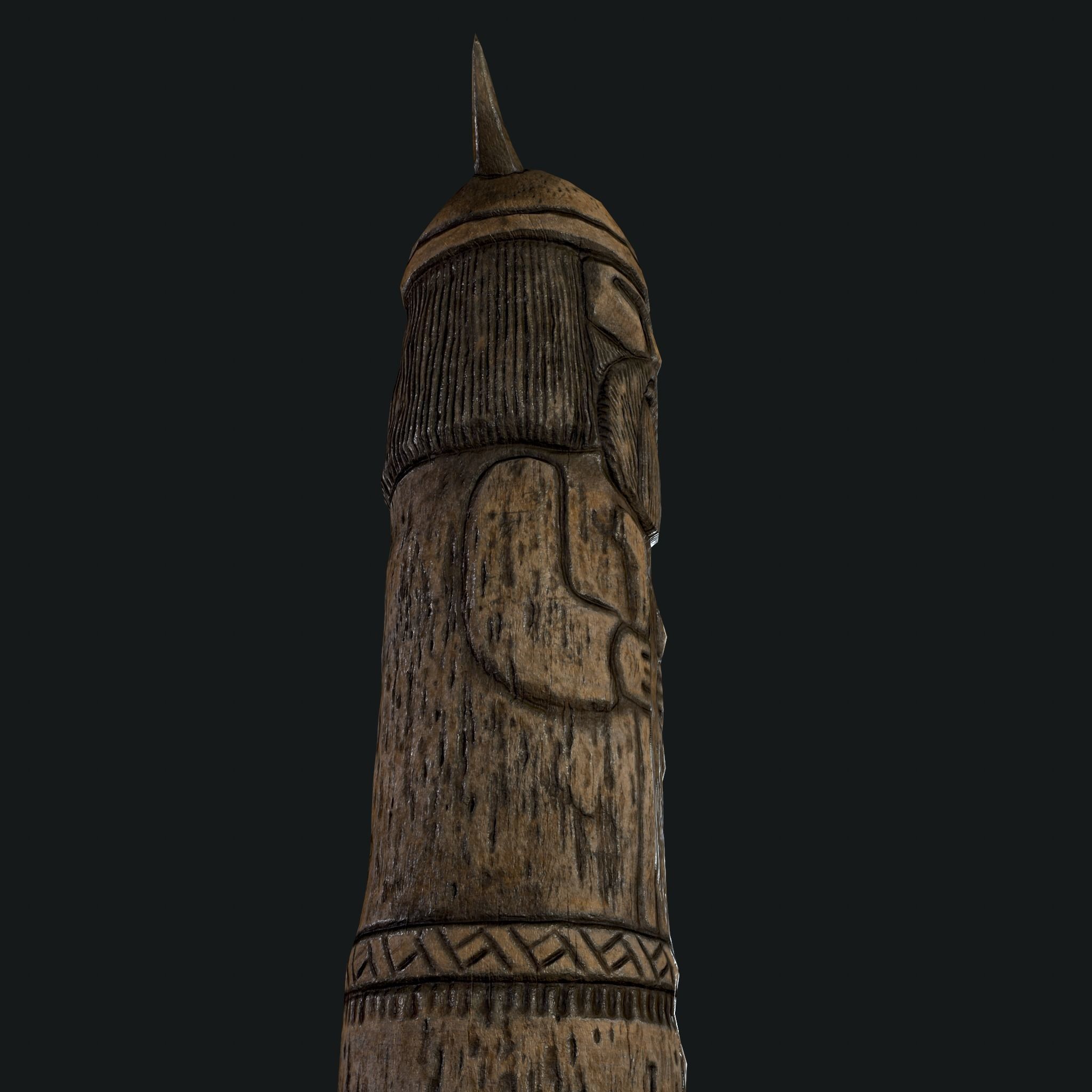 Velez Statue Low-poly 3D model_28