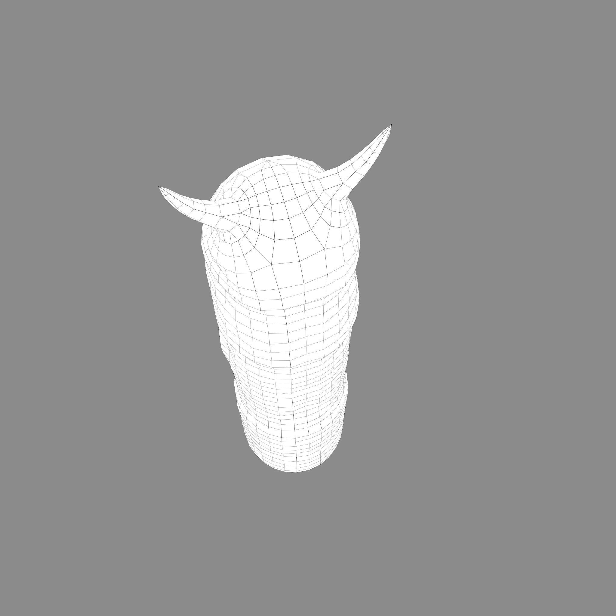 Velez Statue Low-poly 3D model_36