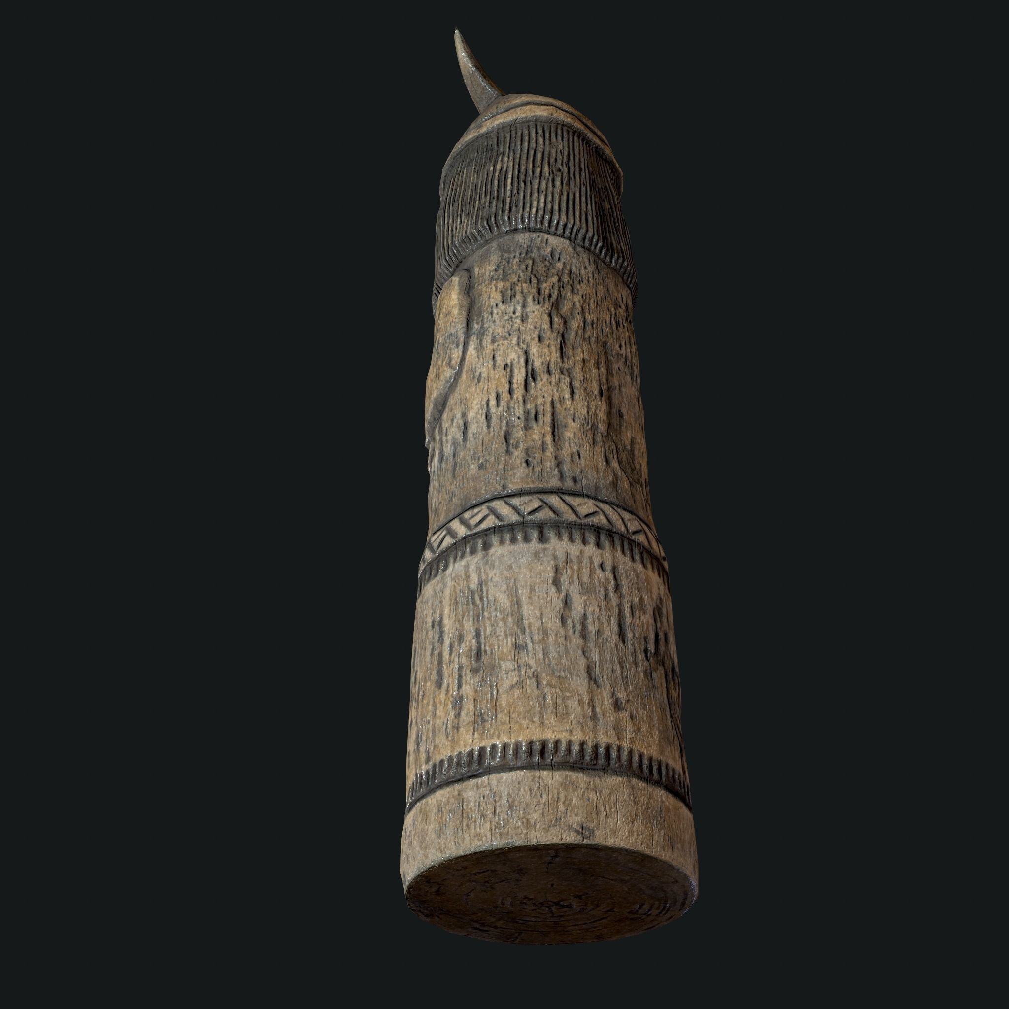 Velez Statue Low-poly 3D model_25