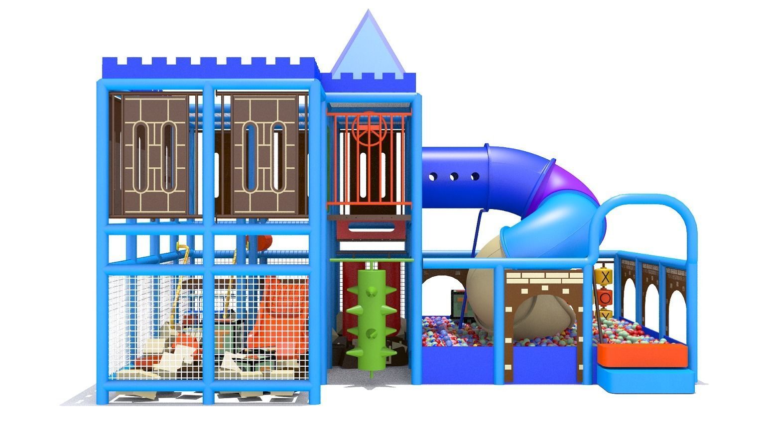 Indoor Playground 3D model_5
