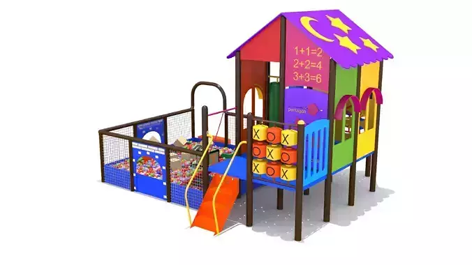 Indoor Playground Playhouse