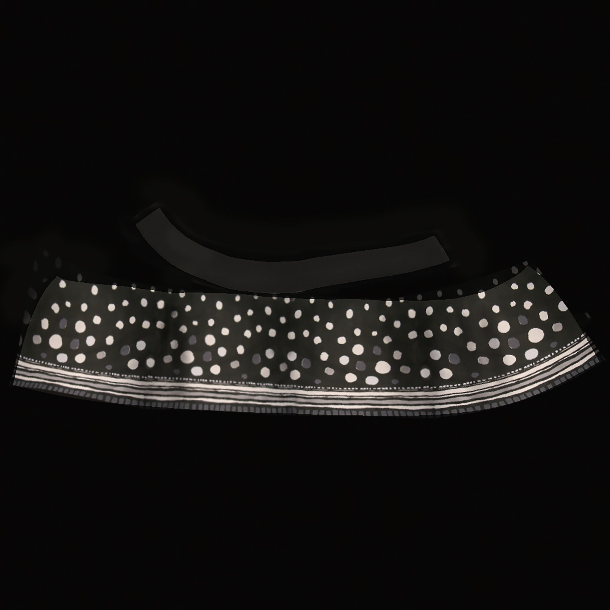 Flounced Mini Skirt Low-poly 3D model_7