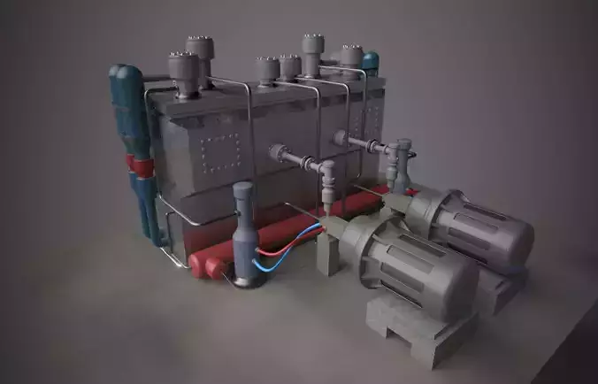 factory gas machine