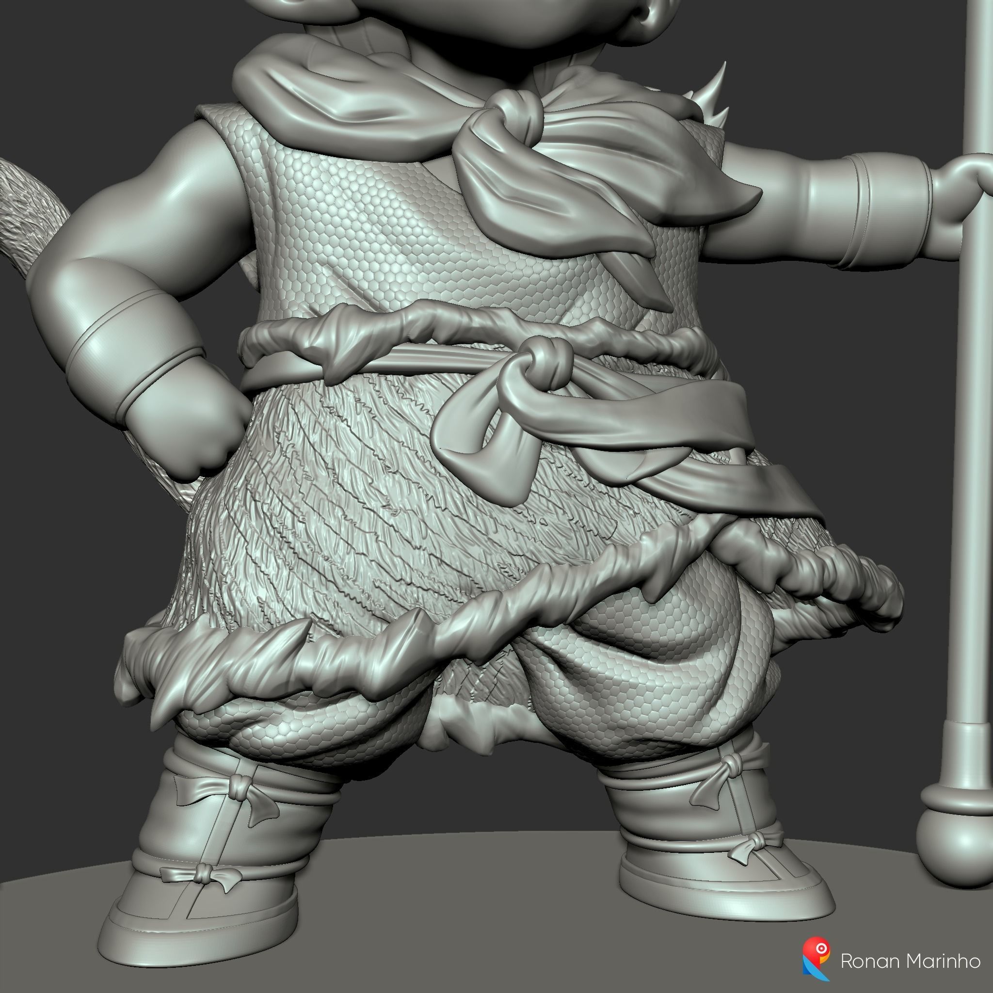 Gohan - Monkey King 3D print model_5