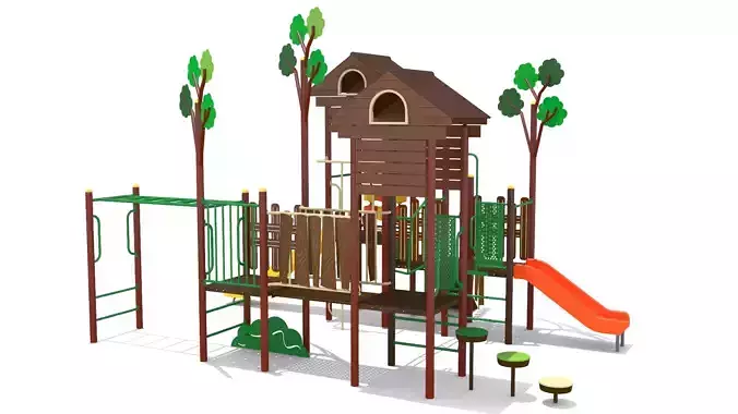 Playground Tree Playhouse 