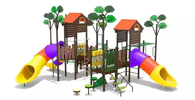Playground Tree Playhouse