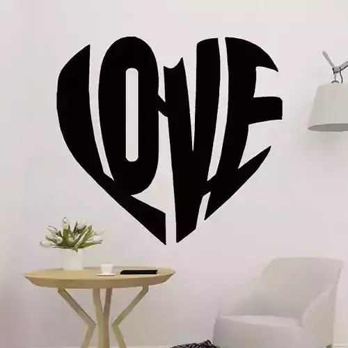 Heart in Love Decor
