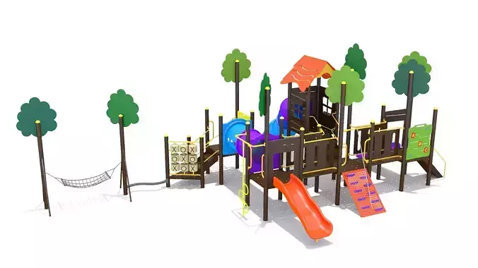 Playground Tree Playhouse