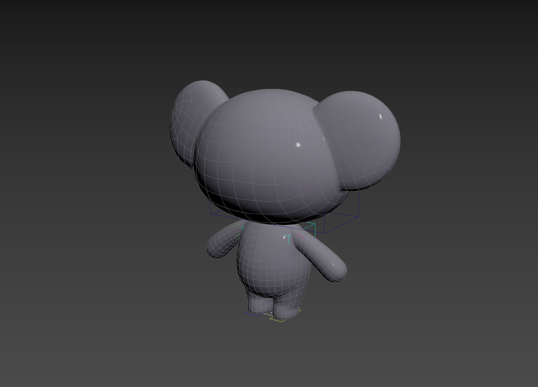 Character139 Rigged Koala 3D model_15