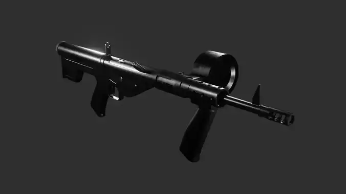 STEN Modified Free 3D model