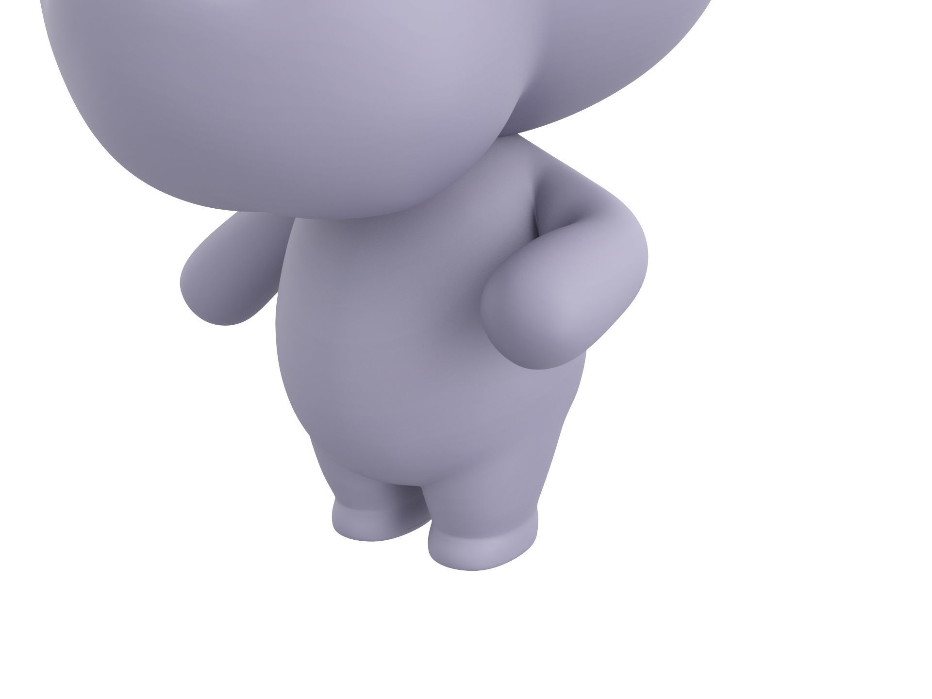 Character141 Rigged Rhino 3D model_8