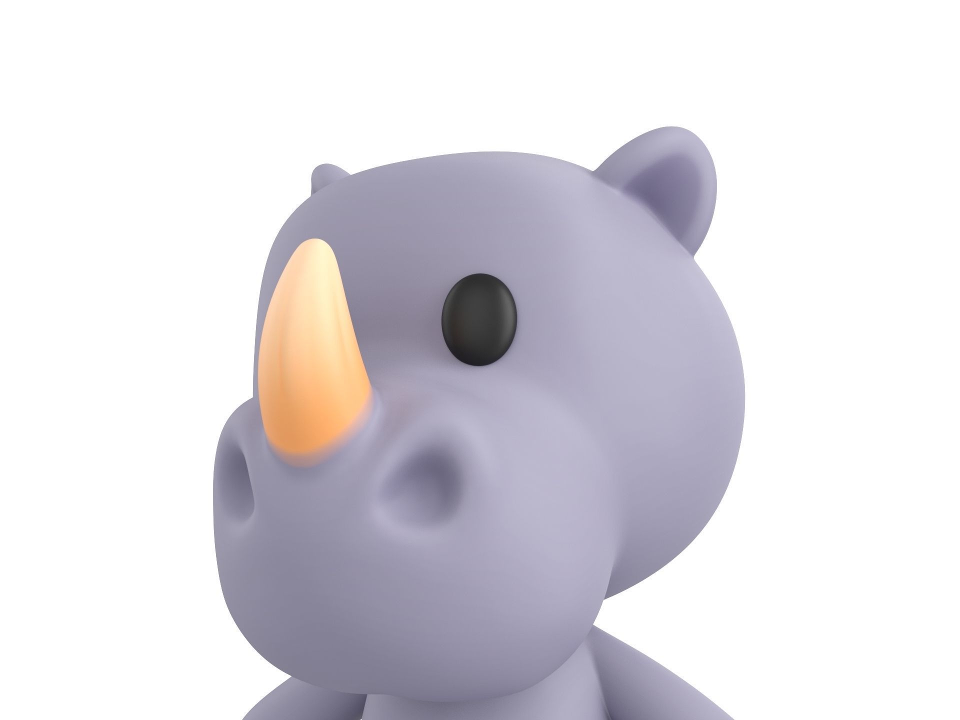 Character141 Rigged Rhino 3D model_6