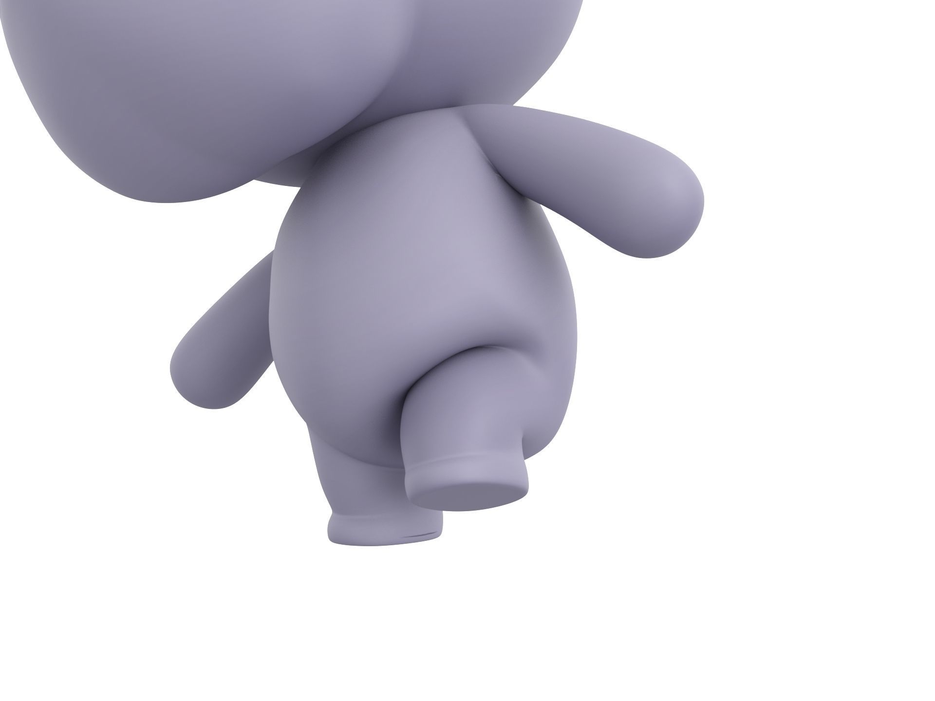 Character141 Rigged Rhino 3D model_9