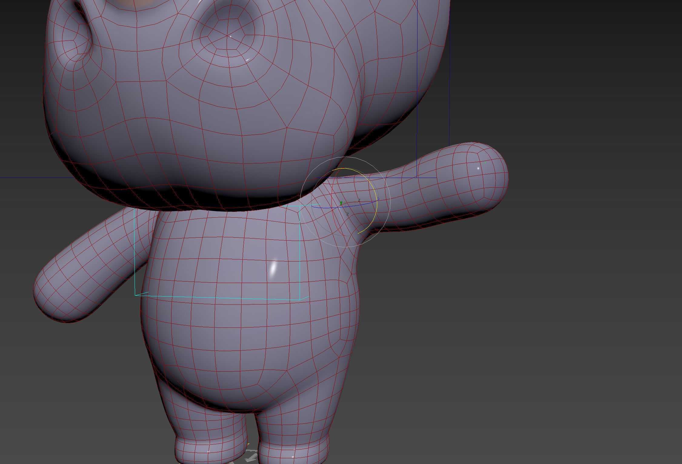Character141 Rigged Rhino 3D model_17