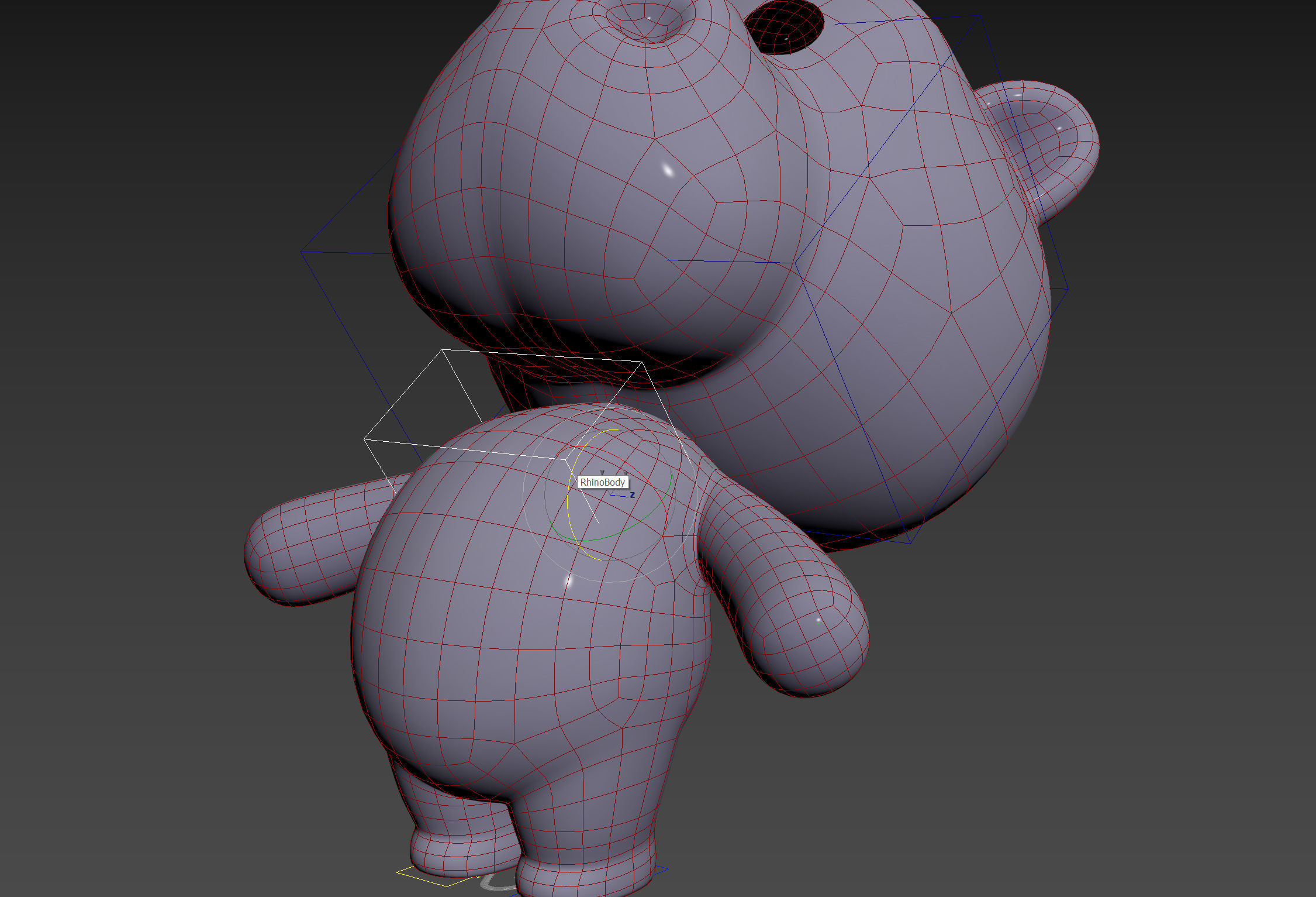 Character141 Rigged Rhino 3D model_19