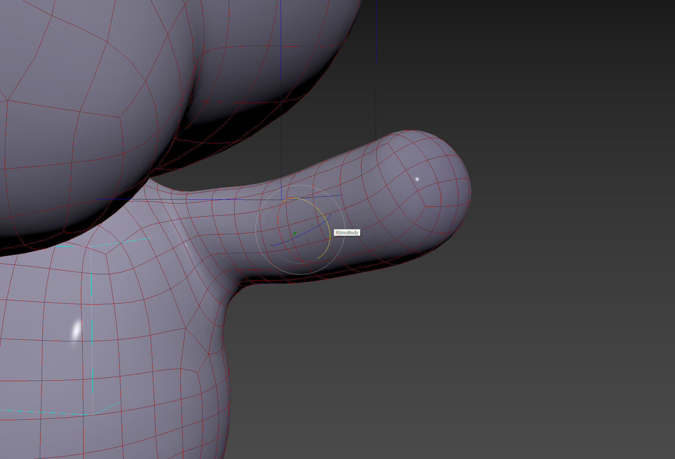 Character141 Rigged Rhino 3D model_18