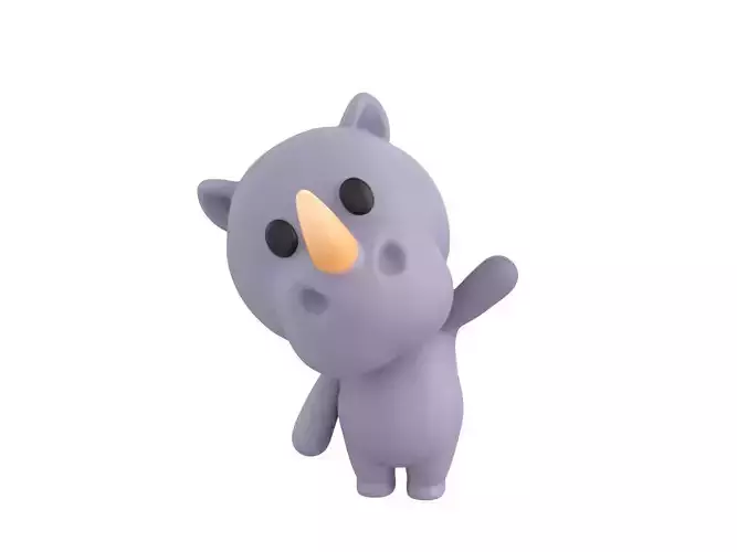 Character141 Rigged Rhino