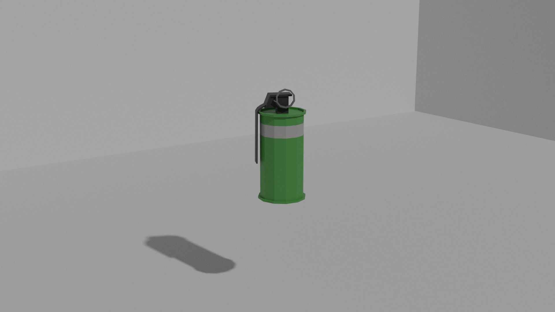 Smoke grenade m18  Free low-poly 3D model_4