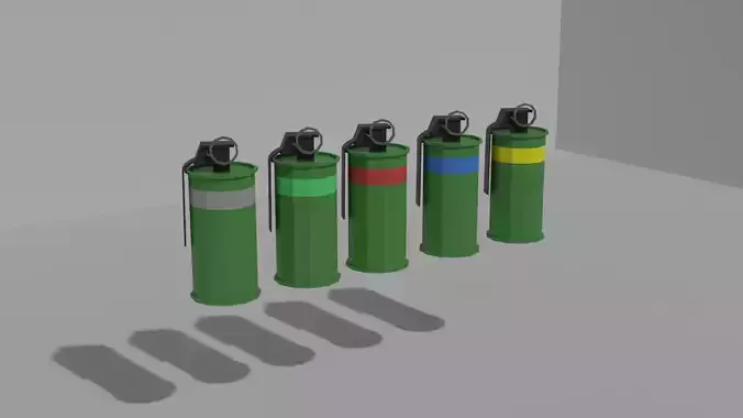 Smoke grenade m18 