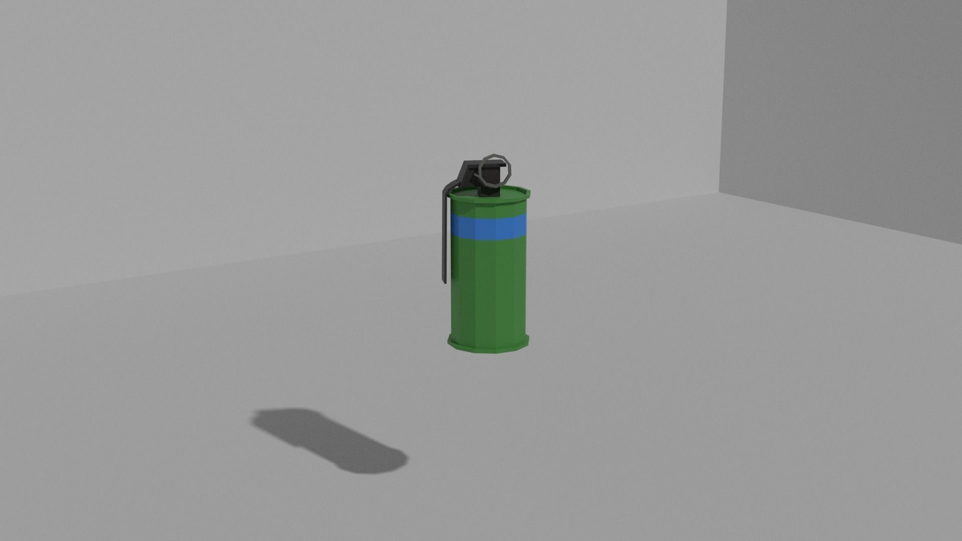 Smoke grenade m18  Free low-poly 3D model_5
