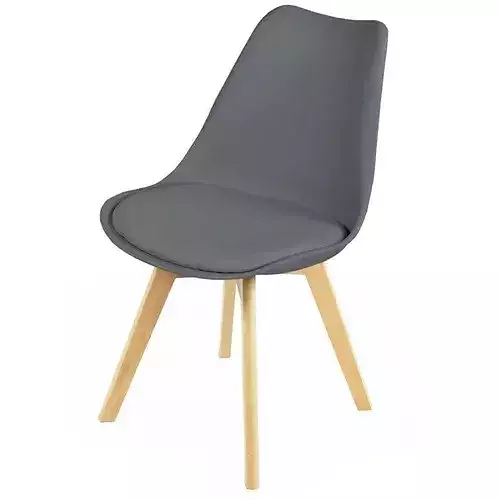 Faizan Diner Table Chair Set - 5 Colour 3D model 5