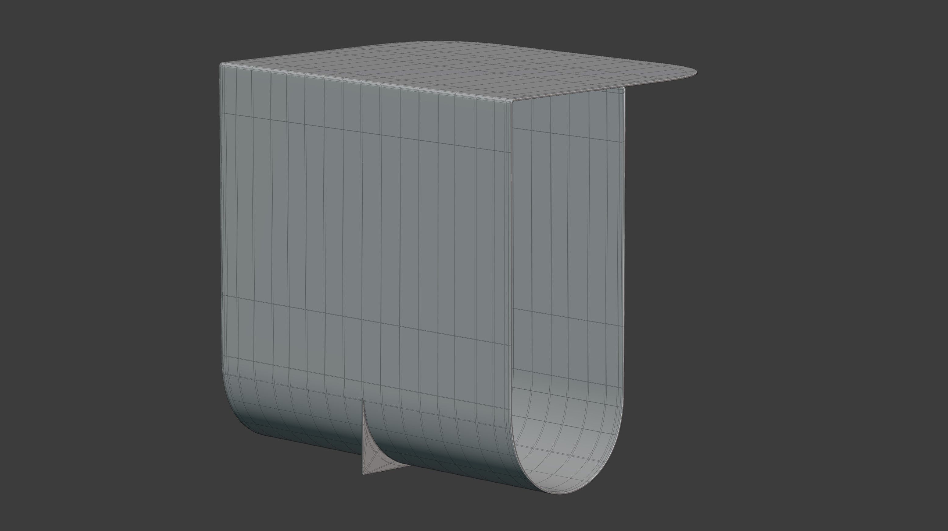 Northern Mass Side Table 3D model_13