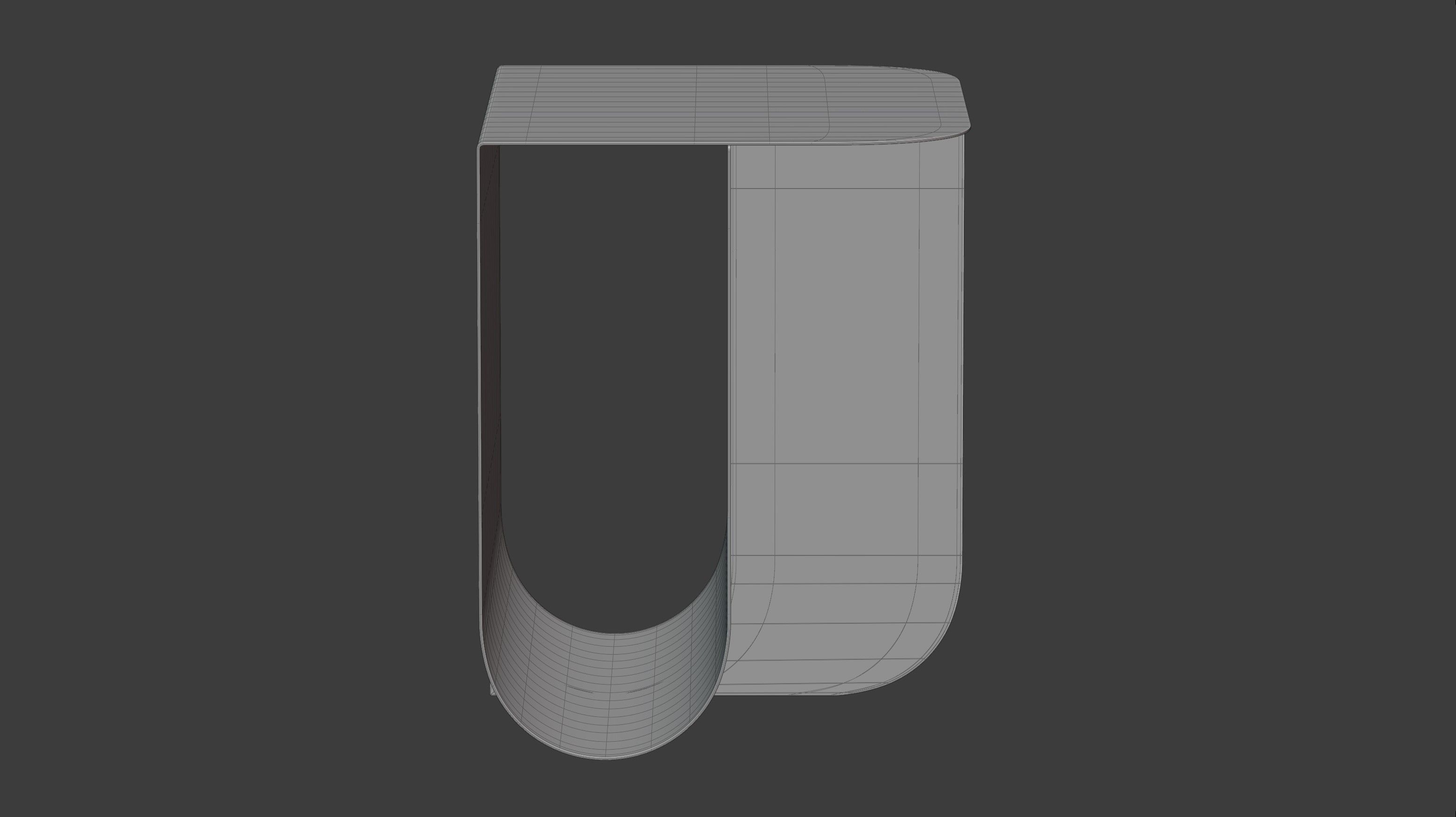 Northern Mass Side Table 3D model_12