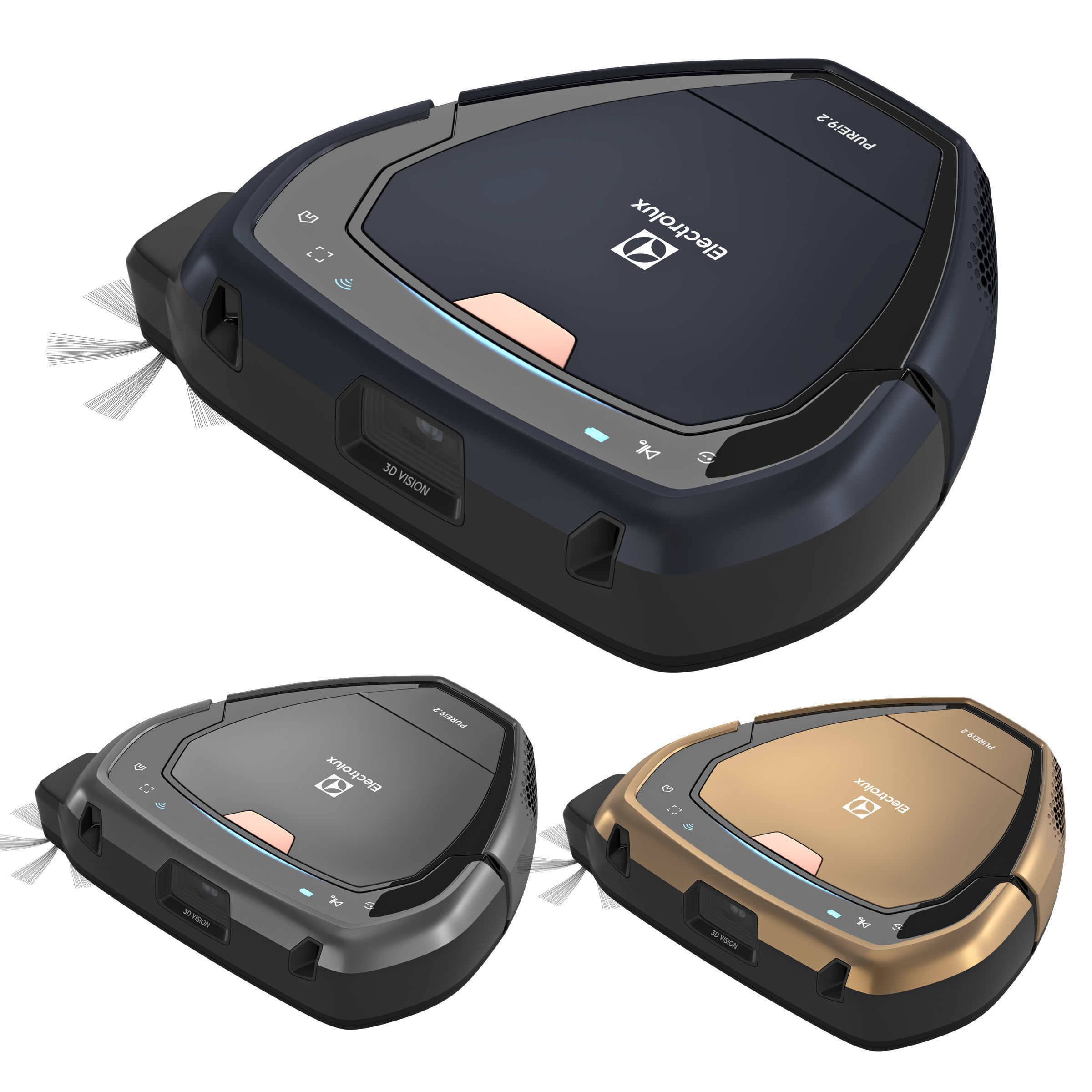 Electrolux RoboVac 3D PURE I9.2ビジョン ゴールド Electrolux Pure