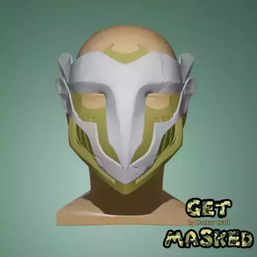 ARCANE EKKO FIRELIGHT LEADER MASK LEAGUE OF LEGENDS